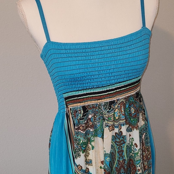 Blue lightweight dress - one size fits most - Picture 3 of 12